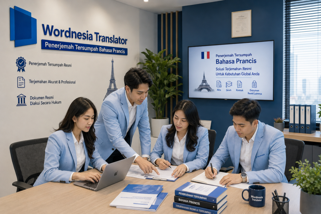 Penerjemah Tersumpah Bahasa Prancis