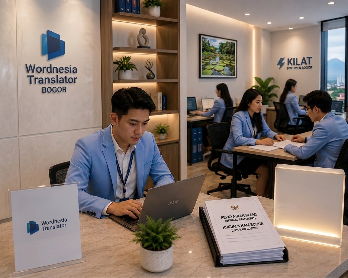 Jasa Translate Dokumen Resmi Bogor | Sworn Translator (20+ Bahasa)